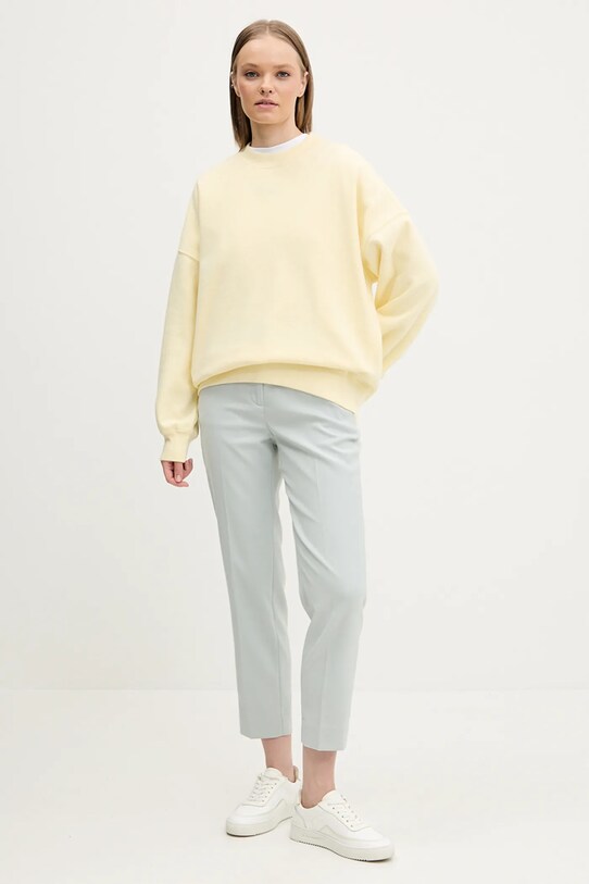 Abercrombie & Fitch bluza KI152.5094.875 galben SS25