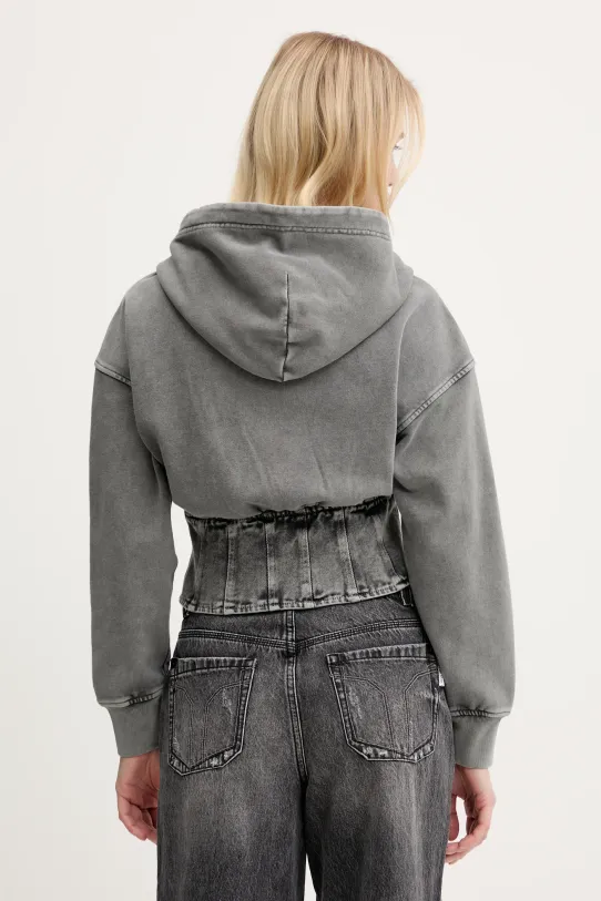 Oblečení Bavlněná mikina Miss Sixty 6S1TJ57300 šedá