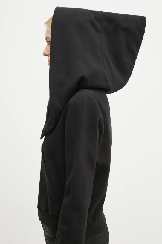 Rick Owens bluza bawełniana Mountain DS01E3247.F czarny