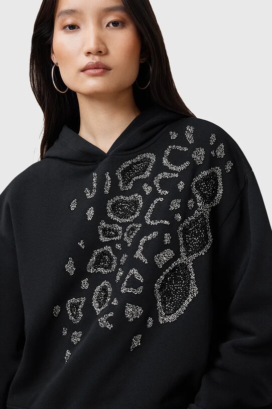 Кофта AllSaints FLOW W044JC чорний SS25