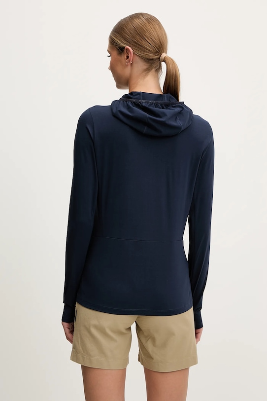 Oblečení Sportovní tričko s dlouhým rukávem Salewa Puez Sun 00.0000029099 námořnická modř