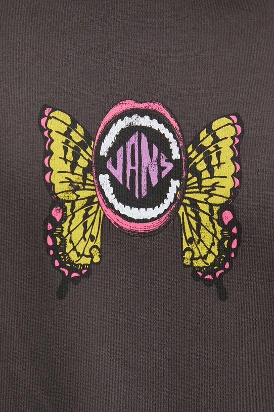 Βαμβακερή μπλούζα Vans VN000NXVBLK1 γκρί