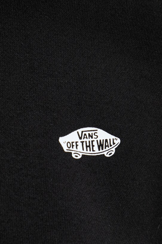 Bavlnená mikina Vans VN000P5XBLK1 čierna