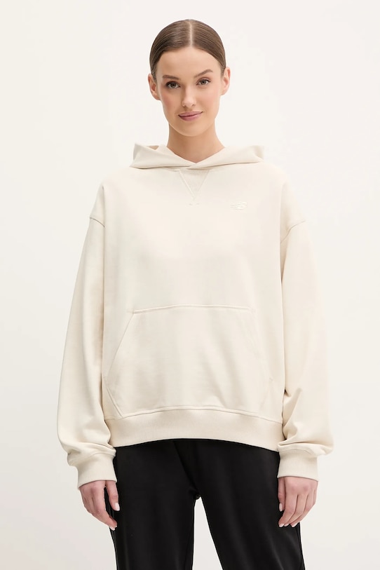 New Balance hanorac de bumbac uni bej WT41537LIN