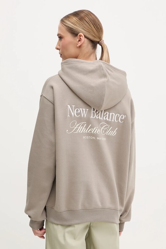 Îmbrăcăminte New Balance hanorac WT51947DOK bej
