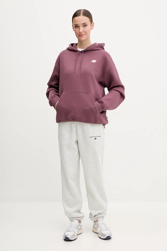 New Balance bluza WT51947FDP fioletowy SS25