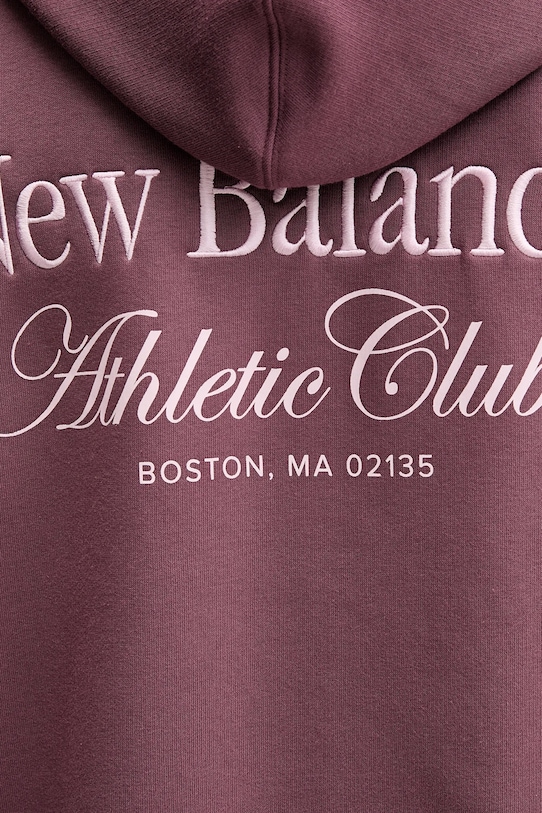 New Balance bluza WT51947FDP fioletowy