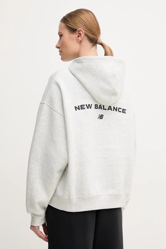 Îmbrăcăminte New Balance bluza WT51518AHH gri