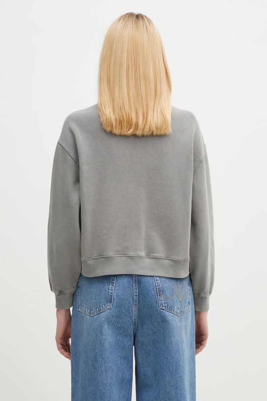 Oblečení Bavlněná mikina Axel Arigato Distort Washed Sweatshirt A3013001 šedá