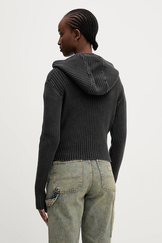 Îmbrăcăminte Dickies cardigan din bumbac DK0A867YBLK1 gri