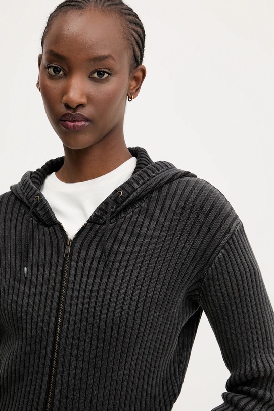 Dickies cardigan din bumbac gri DK0A867YBLK1