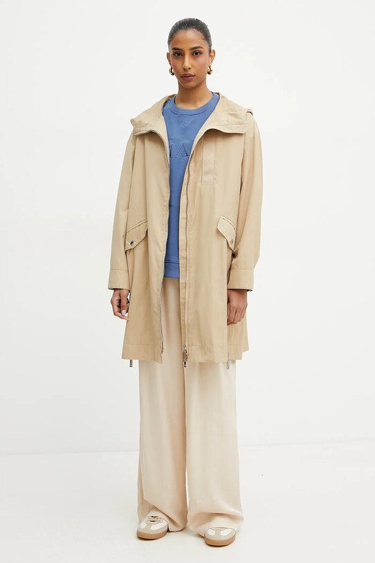 MAX&Co. bluza bawełniana 2516921023200 niebieski SS25