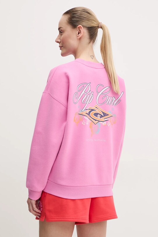 Rip Curl bluză print roz 083WFL