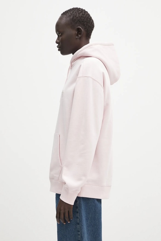 Carhartt WIP sweatshirt Hooded Carhartt Sweatshirt I033648.2RYXX pink SS25