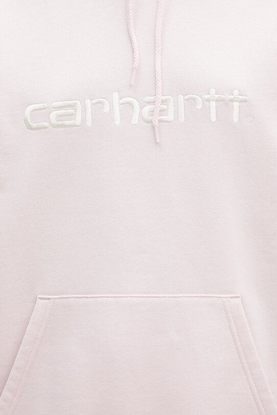 Mikina Carhartt WIP Hooded Carhartt Sweatshirt růžová I033648.2RYXX