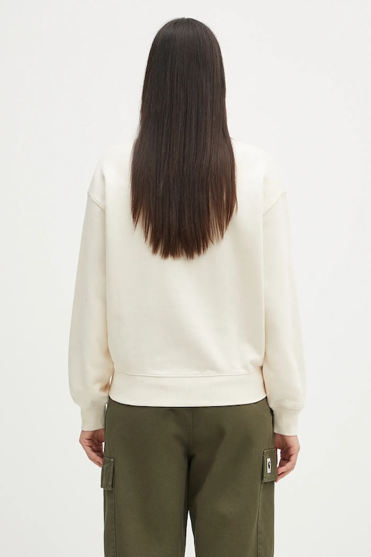 Odzież Carhartt WIP bluza bawełniana Ingo Sweat I034677.32MXX beżowy