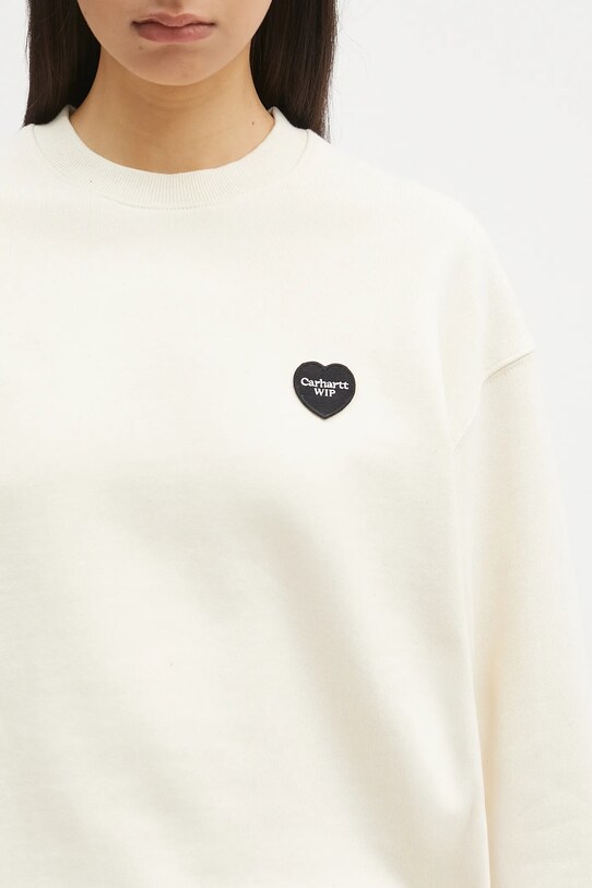 Carhartt WIP cotton sweatshirt Ingo Sweat beige I034677.32MXX