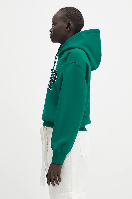 Dukserica Carhartt WIP Hooded WIP Sweat I034719.2PBXX tirkizna SS25