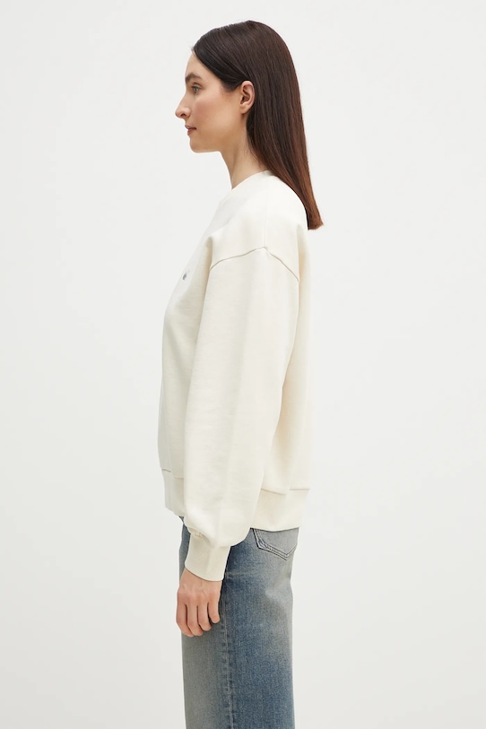 Хлопковая кофта Carhartt WIP Casey Sweatshirt I032643.0UOXX бежевый SS25