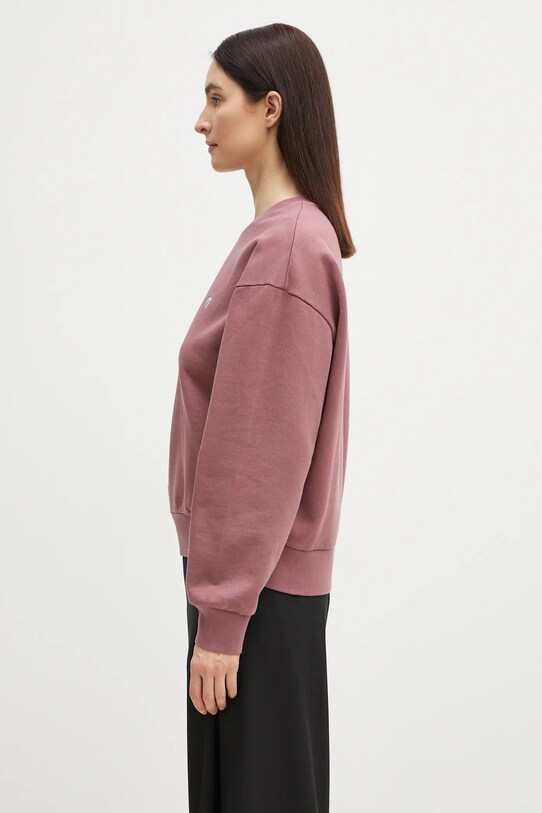 Памучен суичър Carhartt WIP Casey Sweatshirt I032643.2RSXX розов SS25