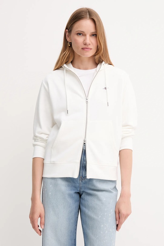 Gant bluza z kapturem biały 4201412