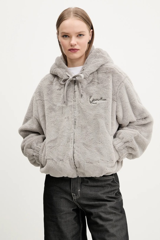 Karl Kani giacca non isolato grigio 61220046