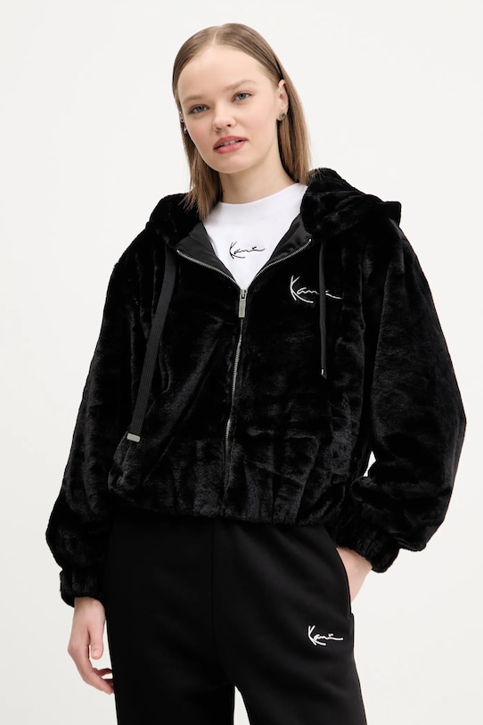 Karl Kani geaca cu captuseala negru 61220047