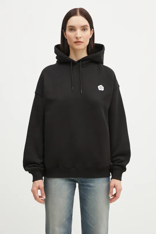 Kenzo cotton sweatshirt Boke Flower 2.0 cotton black FF52SW1754MB.99J