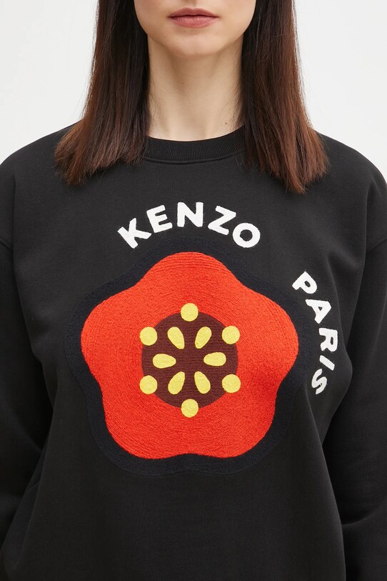 Kenzo cotton sweatshirt black FF52SW1894MF.99J