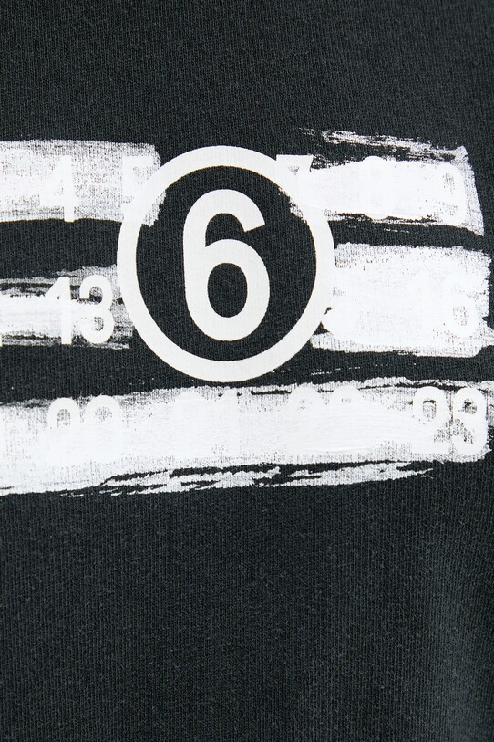 Bavlněná mikina MM6 Maison Margiela S62GU0139.M25004.900 černá