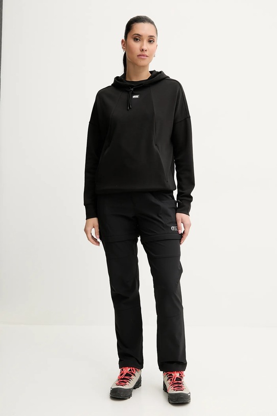 Picture hanorac în aer liber Pluris SWT0173 negru SS25