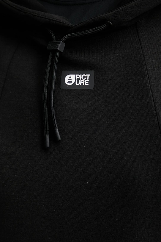 Picture hanorac în aer liber Pluris SWT0173 negru