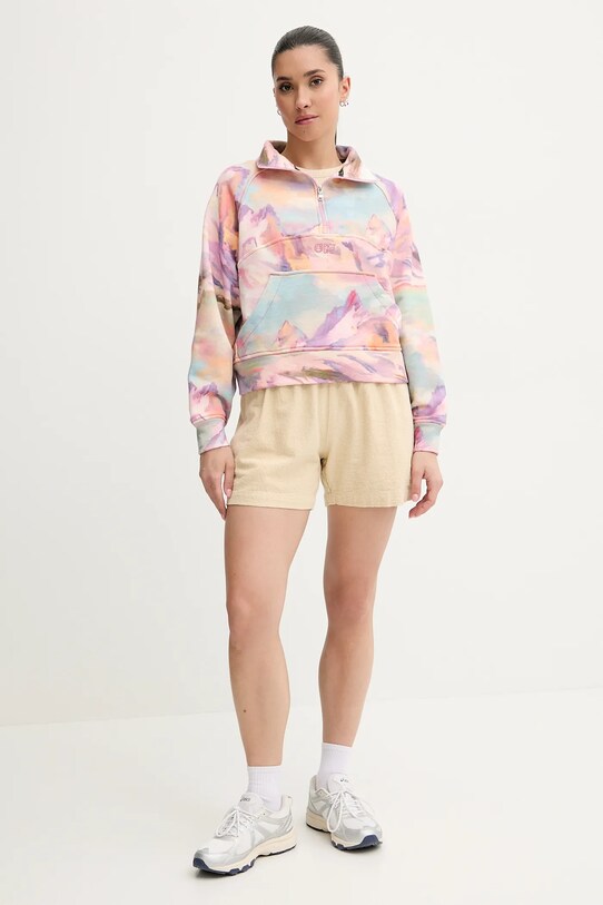 Хлопковая кофта Picture Quenda WSW0364 розовый SS25