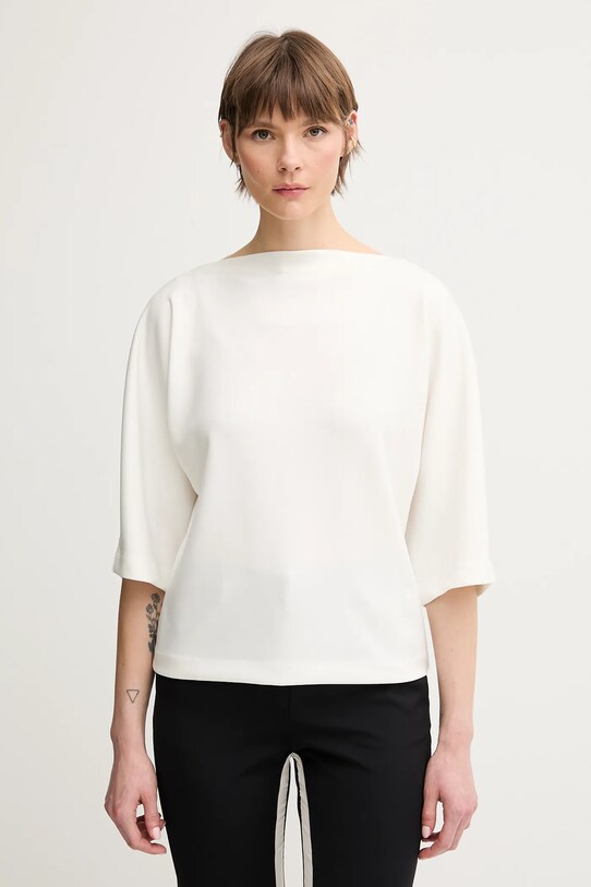 Joop! t-shirt z elastanem biały 30046251