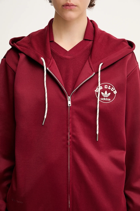 Mikina adidas Originals x Wales Bonner Track Track červená JM8298