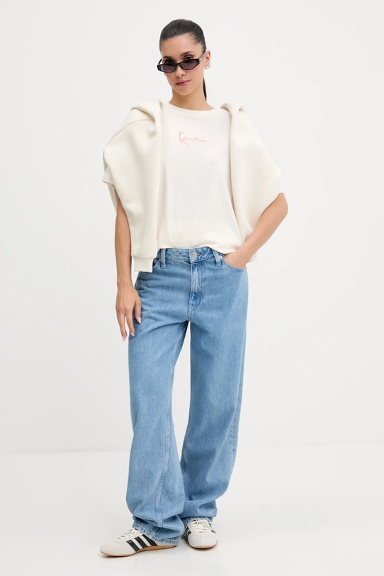 Karl Kani bluza PD00005445 beżowy SS25