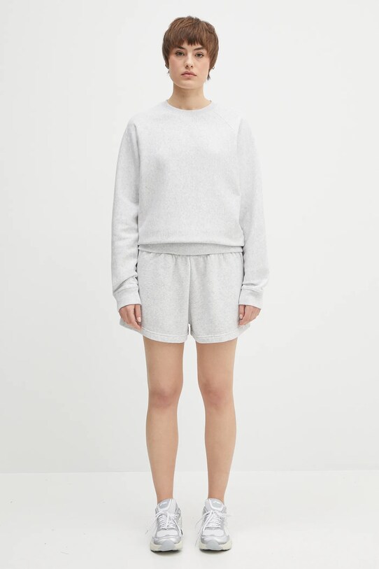 Кофта Sporty & Rich Sr Runner Soft Crewneck ST082606139GY03 серый