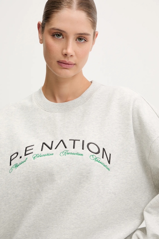 Кофта P.E Nation Volume сірий 252F197