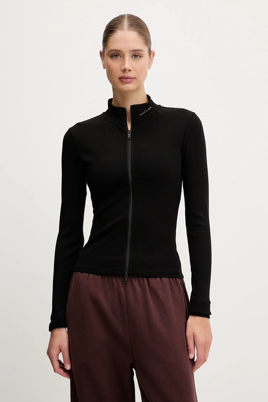 P.E Nation bluza Social Club z elastanem czarny 252J044