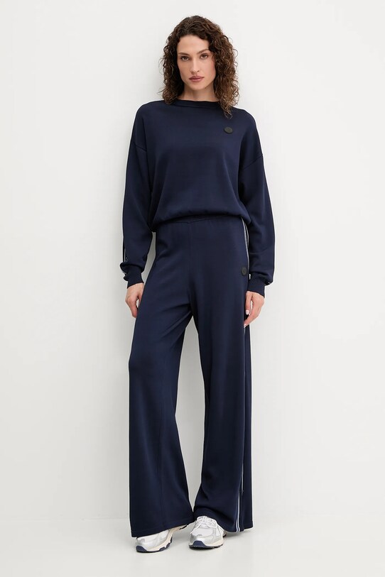 P.E Nation sweter Retreat 251KF081 granatowy SS25
