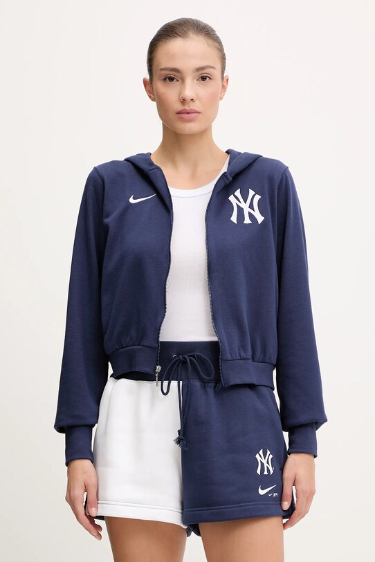 Nike bluză New York Yankees bleumarin 035D.160N.NK.HVV