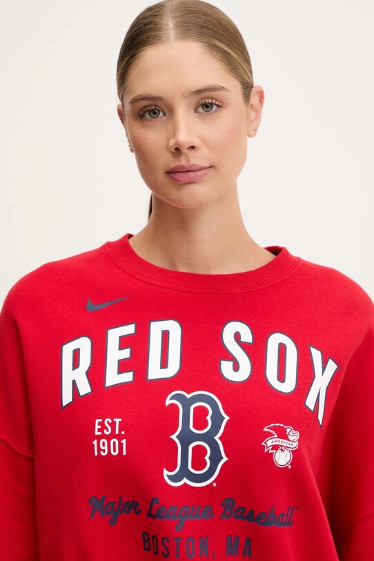 Nike bluza Boston Red Sox czerwony 01D7.163N.BQ.H3K