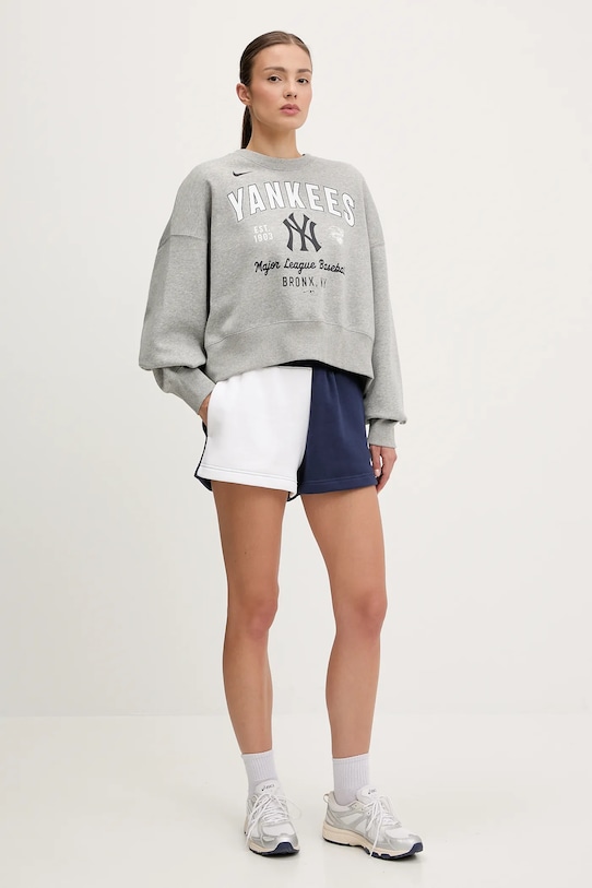Кофта Nike New York Yankees 01D7.CY51.NK.H3K серый SS25