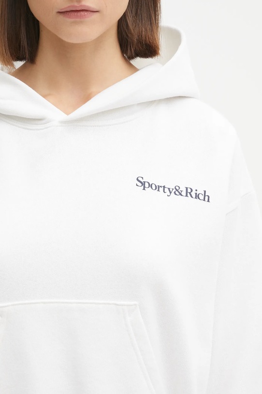 Sporty & Rich bluza Health Is Wealth Soft Cropped biały ST085625006WH01