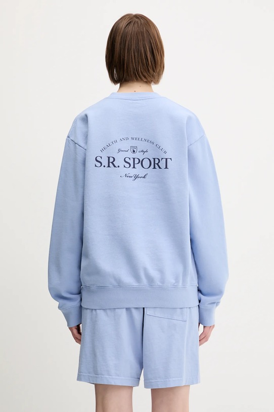 Odjeća Pamučna dukserica Sporty & Rich Wimbledon ST071612201BL59 plava