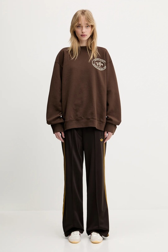 Sporty & Rich cotton sweatshirt Riding Club ST071612244BR03