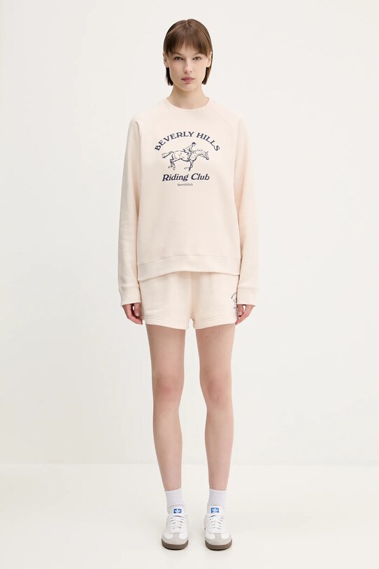 Sporty & Rich bluza Bh Riding Club Soft ST082626255CR01 beżowy