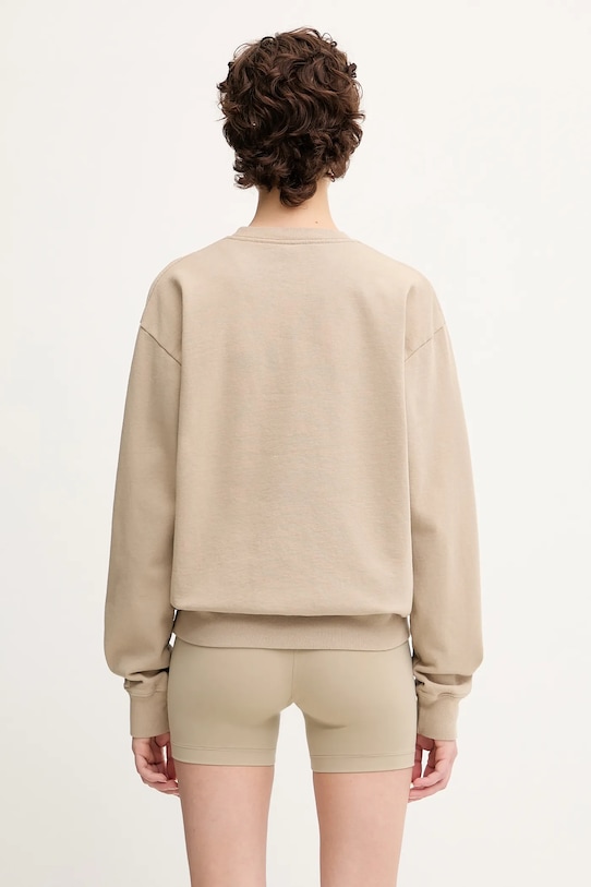 Abbigliamento Sporty & Rich felpa in cotone Usa Wellness Club ST071622128GY15 beige