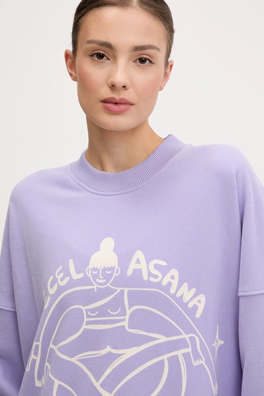 Mikina JOYINME Kind Precel Asana fialová Bluza.Kind.Precel
