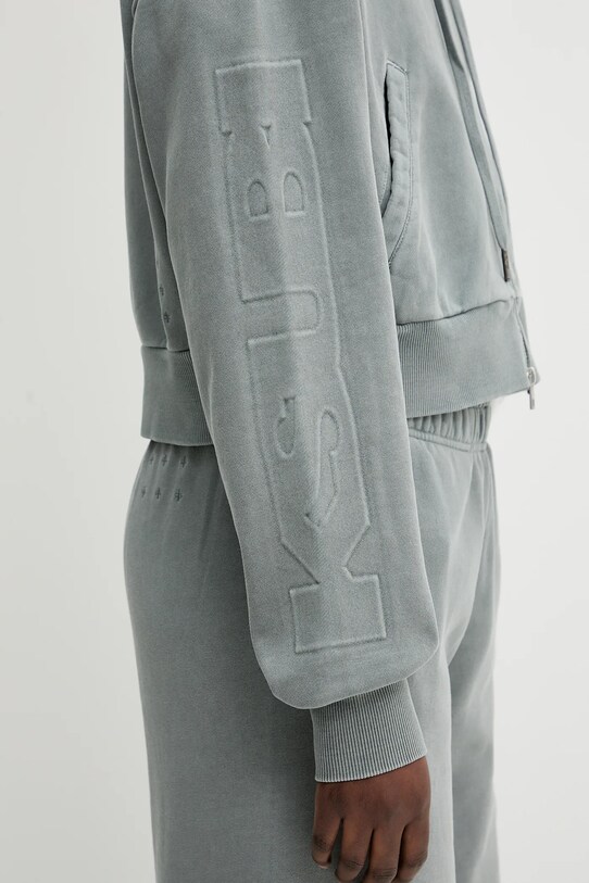 Bavlnená mikina KSUBI sott origin sivá WSP25FL003